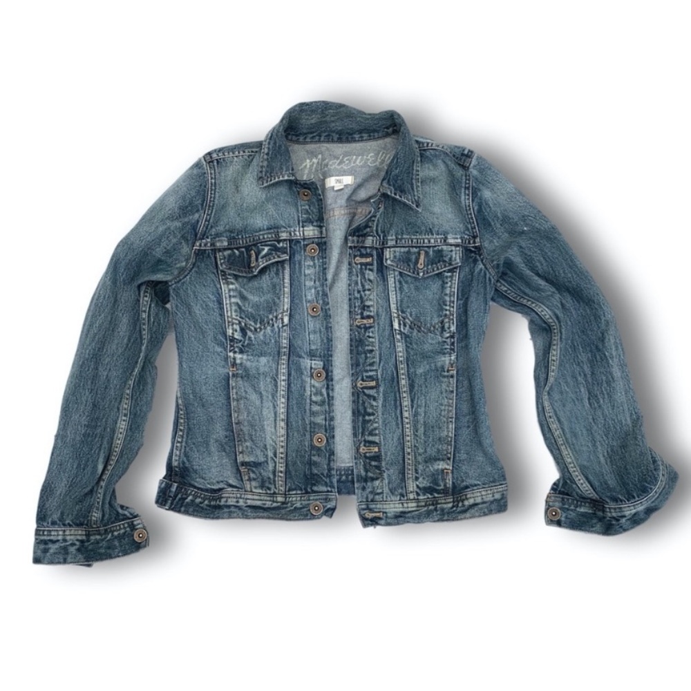 Madewell Denim Jean Jacket (S) Faded Denim
